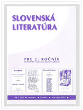 Slovenská literatúra pre 2. ročník SŠ s VJM, 1. časť